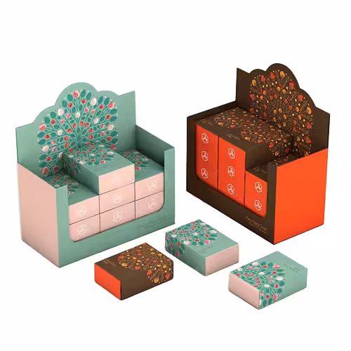 Display boxes with same details