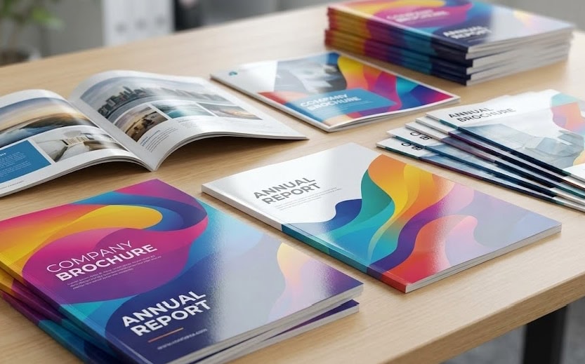 Glossy Paper brochures