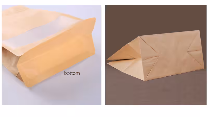 bottom of paper bags