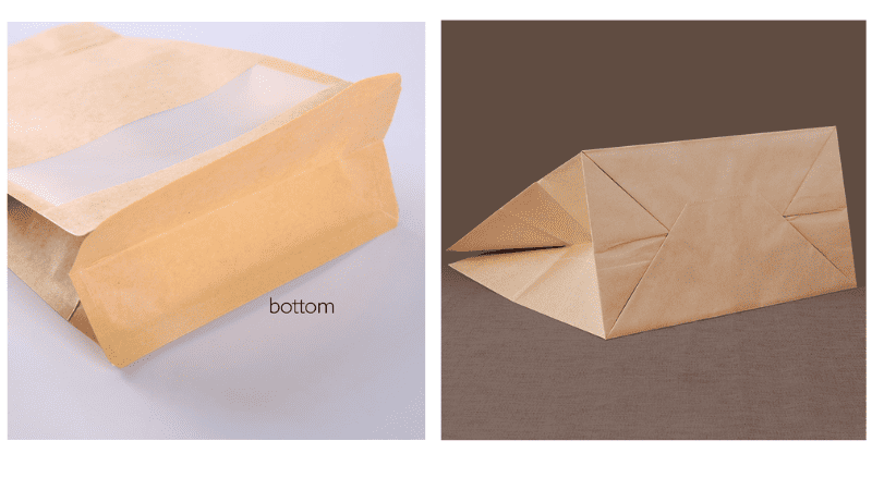 bottom of paper bags