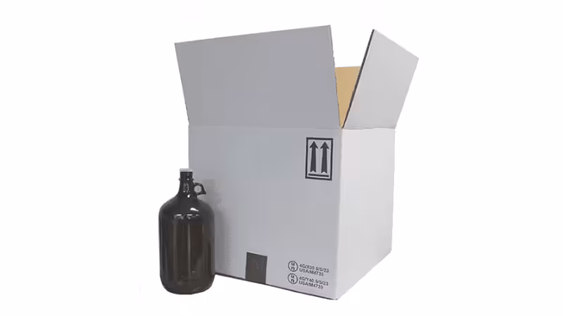 UN-Approved boxes for shipping