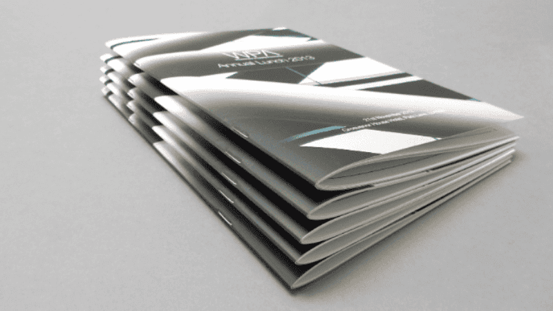 Saddle Stitch booklet