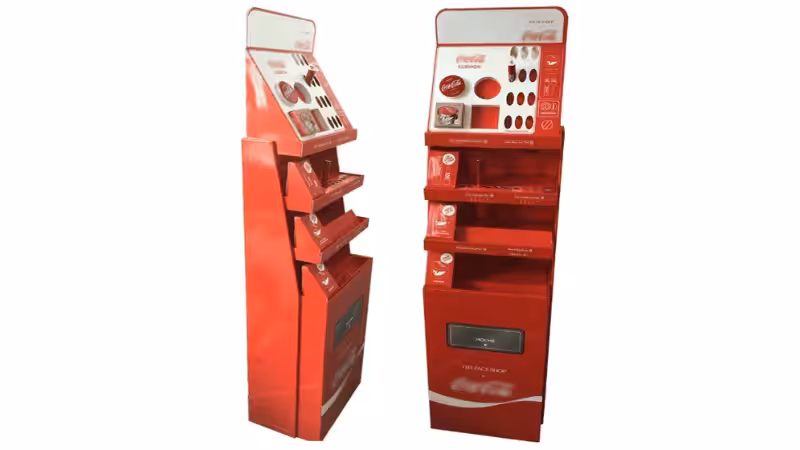 cosmetic products display 