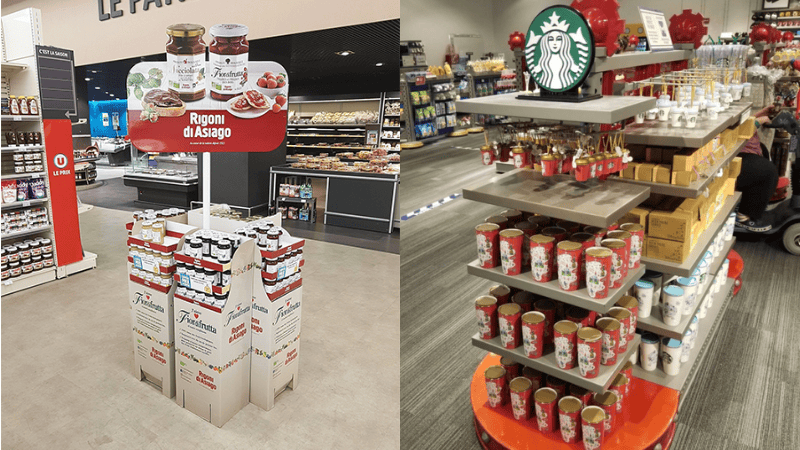 POP floor display