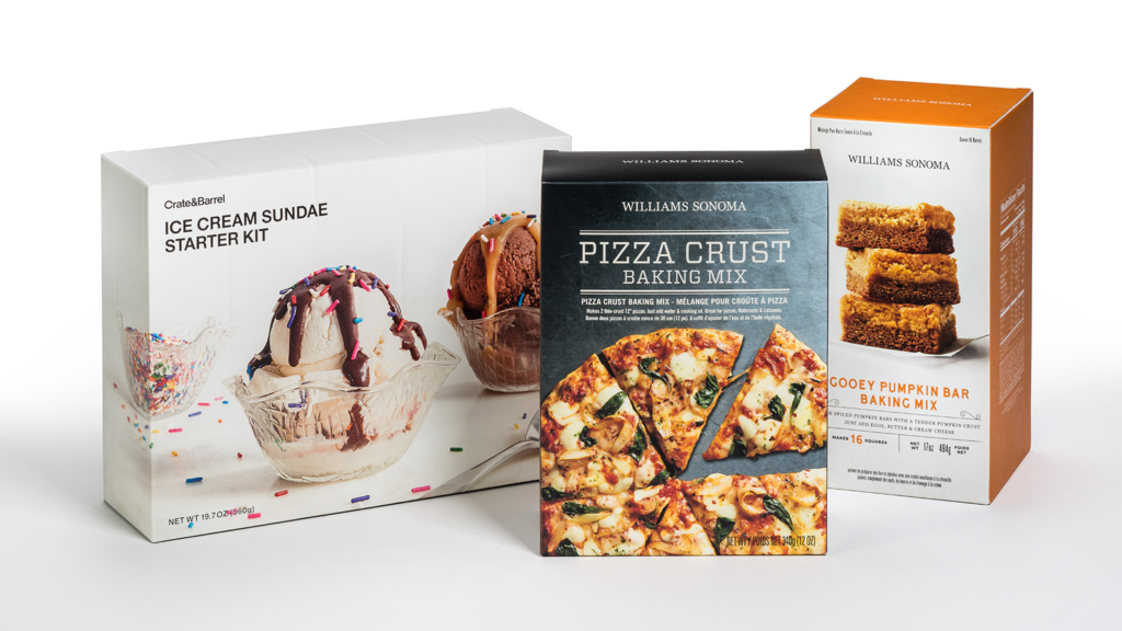 food product boxes