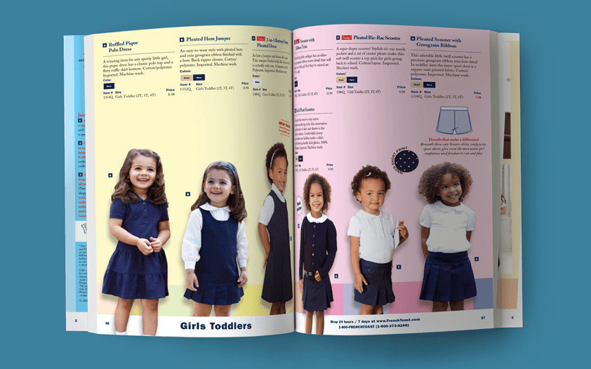  a catalog for children’s clothing