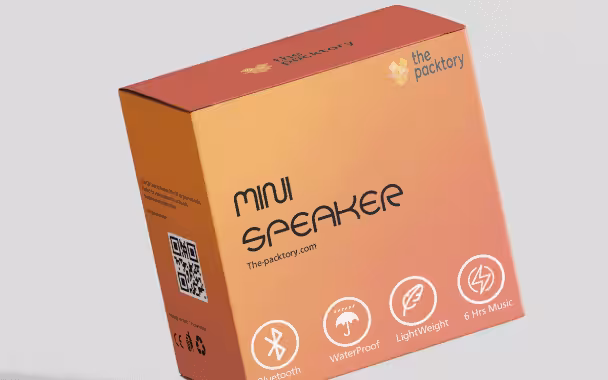 product box with brand