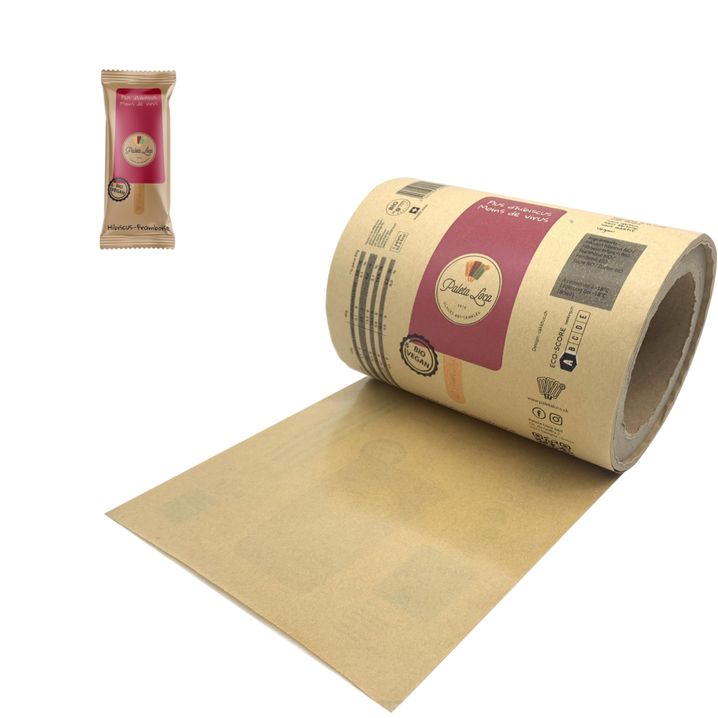 PE-coated paper packaging