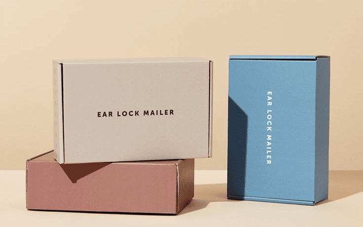 colorful mailer boxes