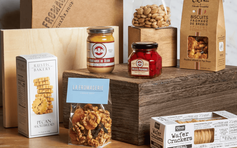 food product boxes
