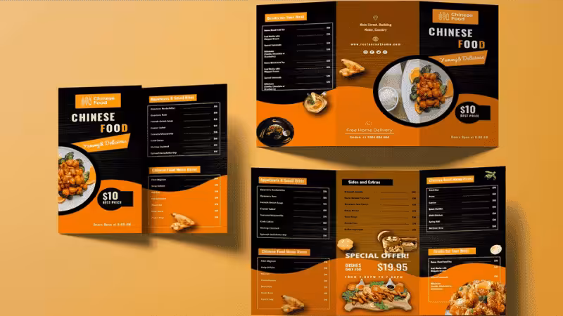 Fold Brochure Template