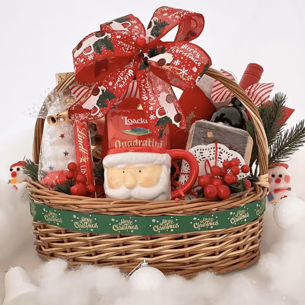 Christmas gift basket
