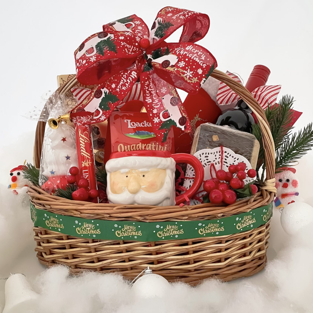 Christmas gift basket

