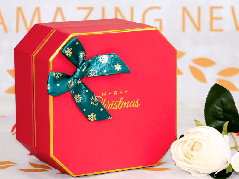 gift box with unique shape