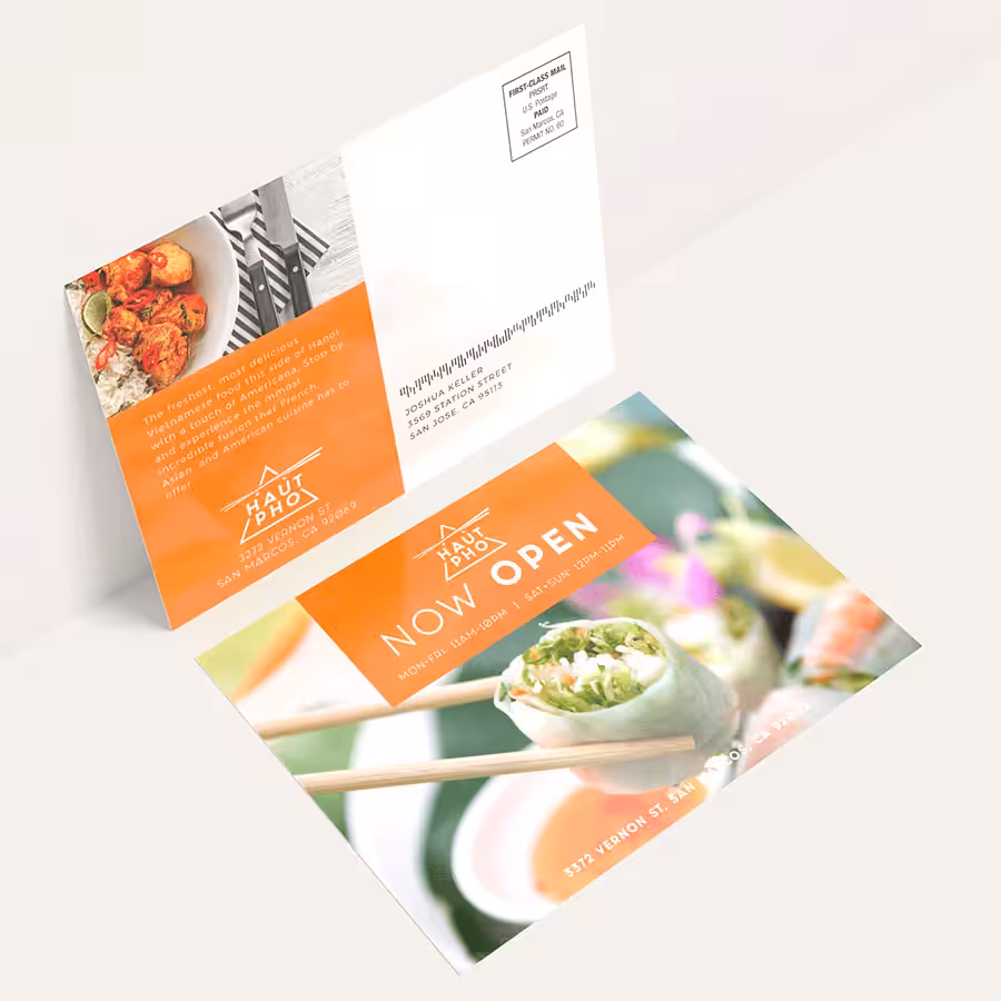 Advertisement Postcards