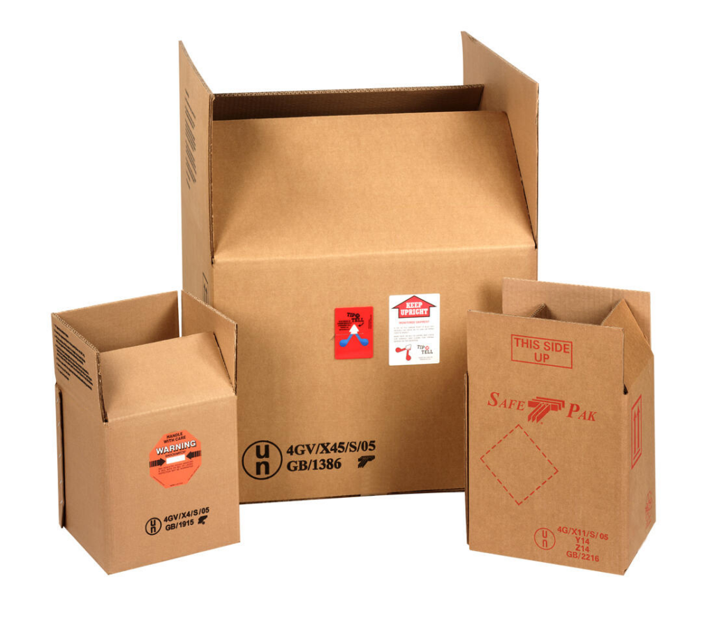  UN-approved boxes 