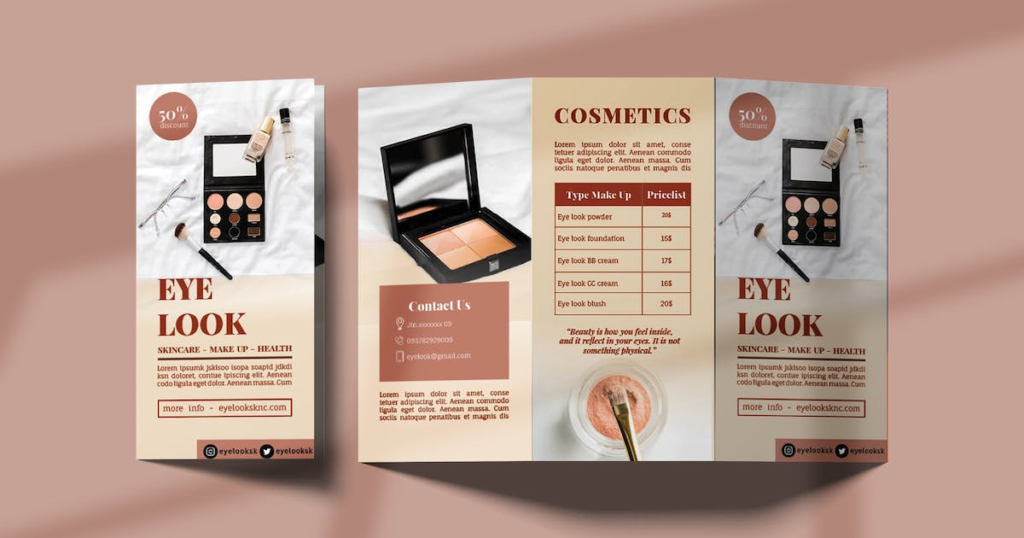 10 Brochure Design Tips For Cosmetic