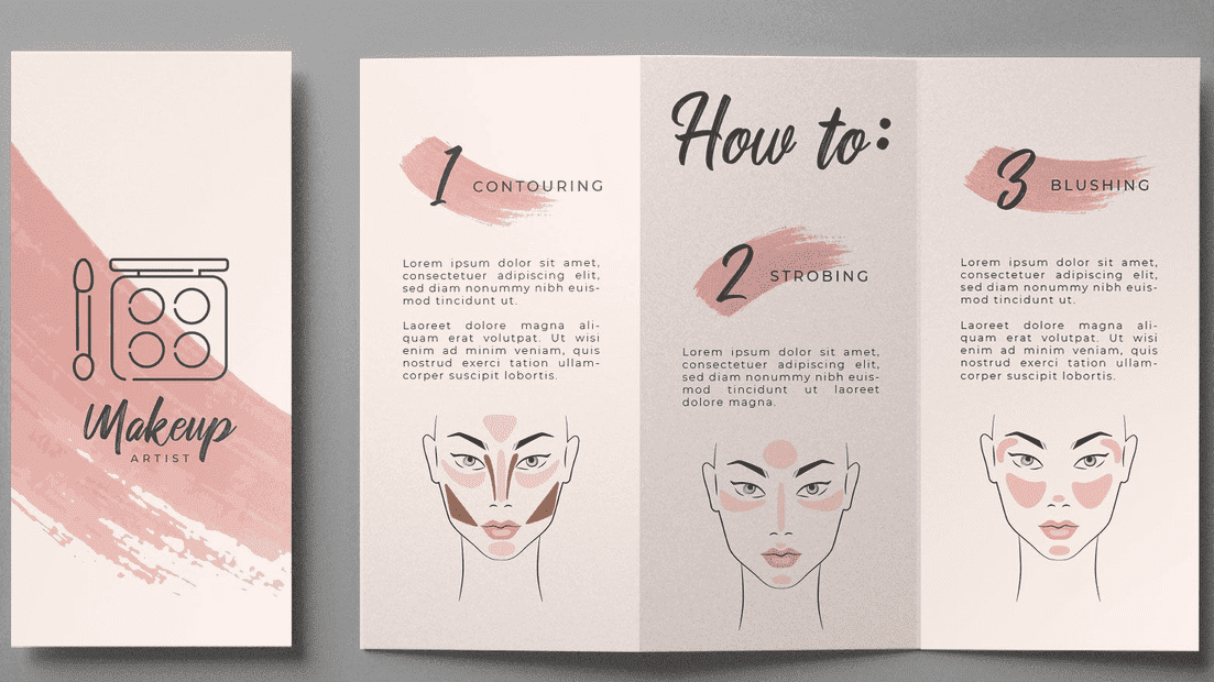 brochure with instructions