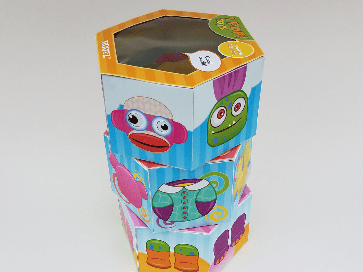 unique shape toy boxes