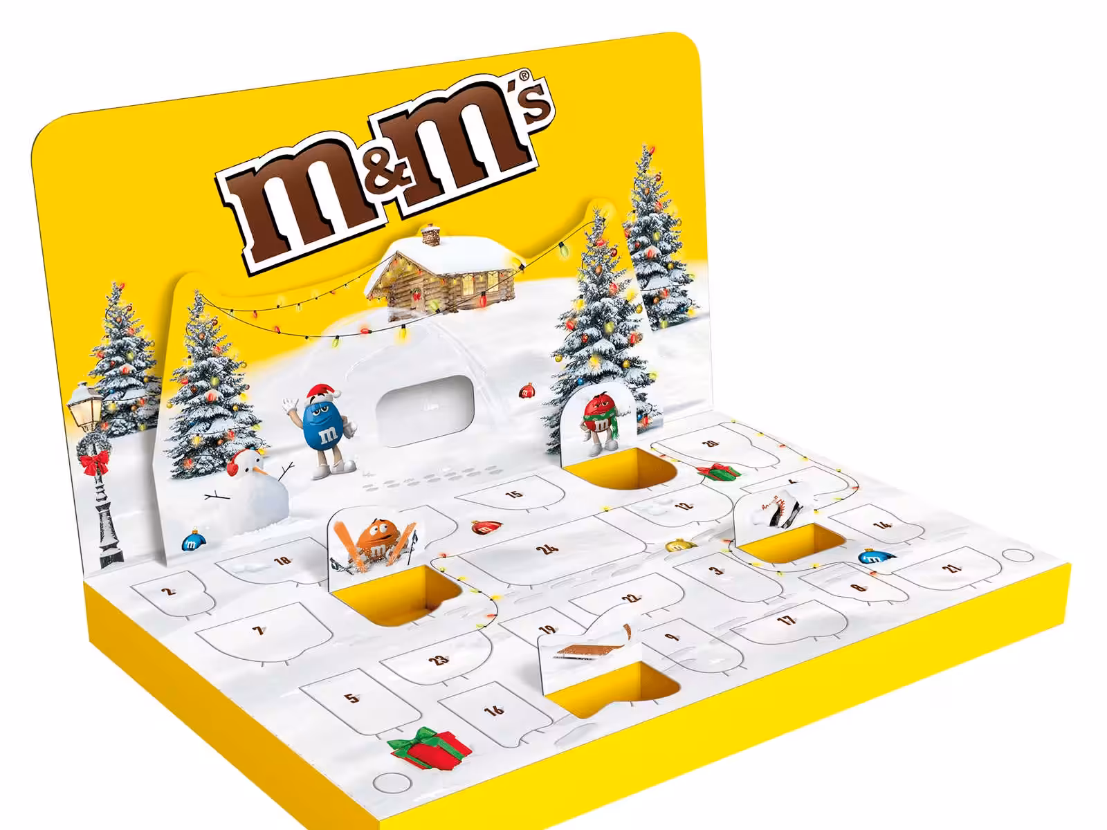 Christmas-themed calendar