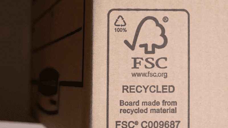FSC label box