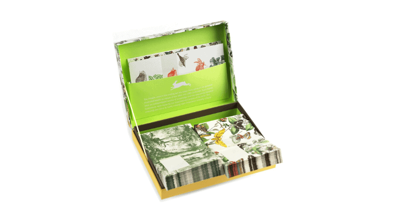 Nature-inspired stationery box