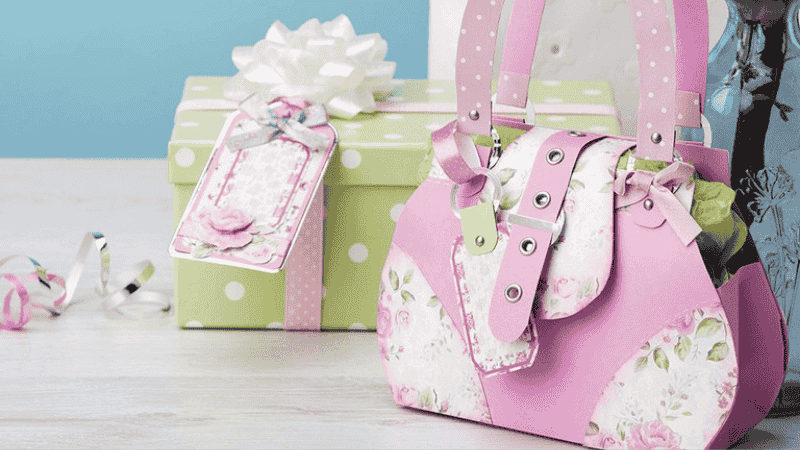 paper gift bag with handles