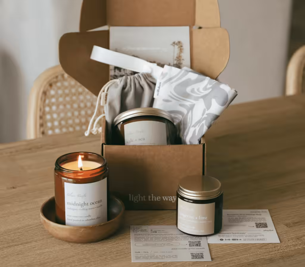 Shipping Boxes for Candles