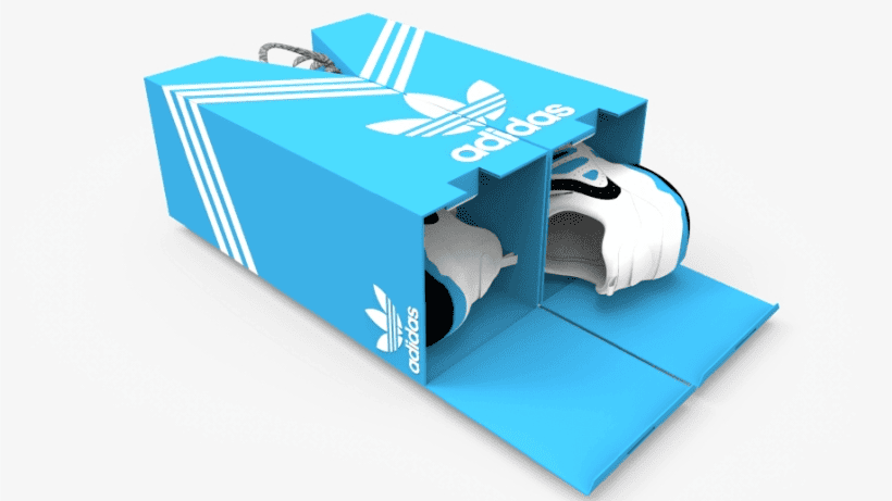 Adidas‘ shoe box