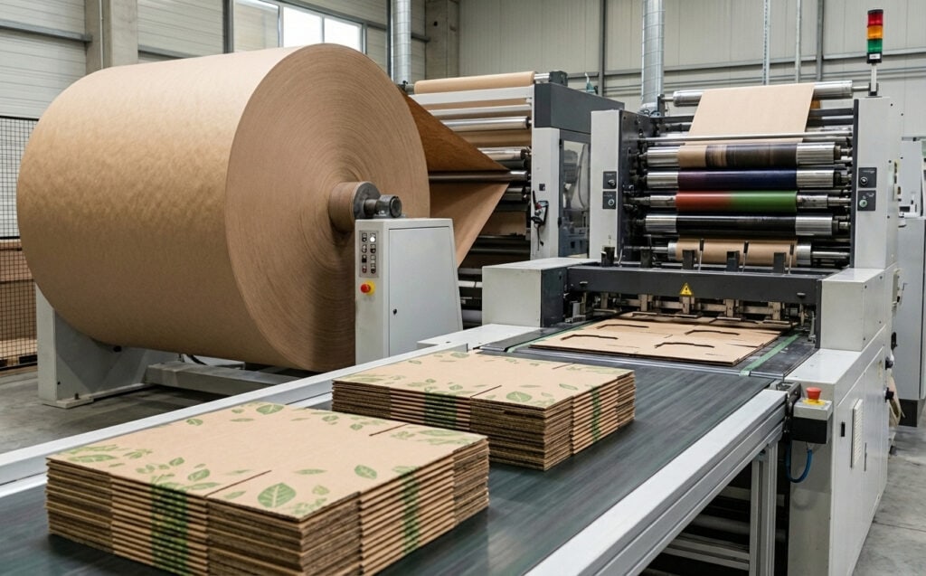 Conversión de papel reciclado