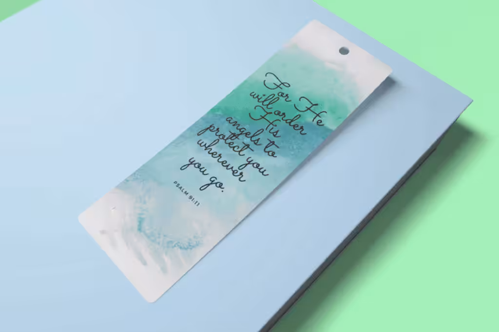 custom bookmark design