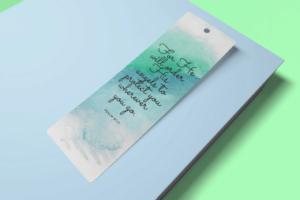 custom bookmark design