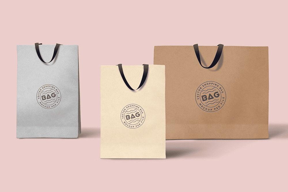 custom paper shopping bags