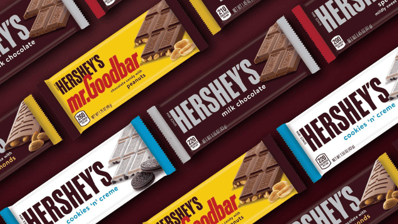 Hershey’s Chocolate packaging