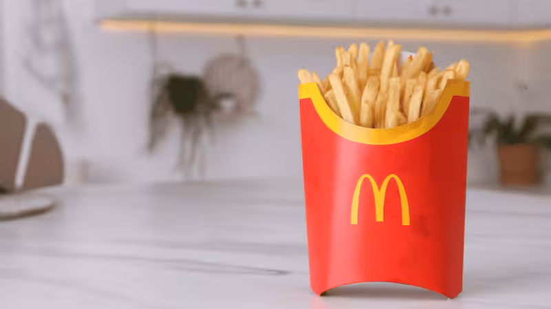 McDonald's fries package