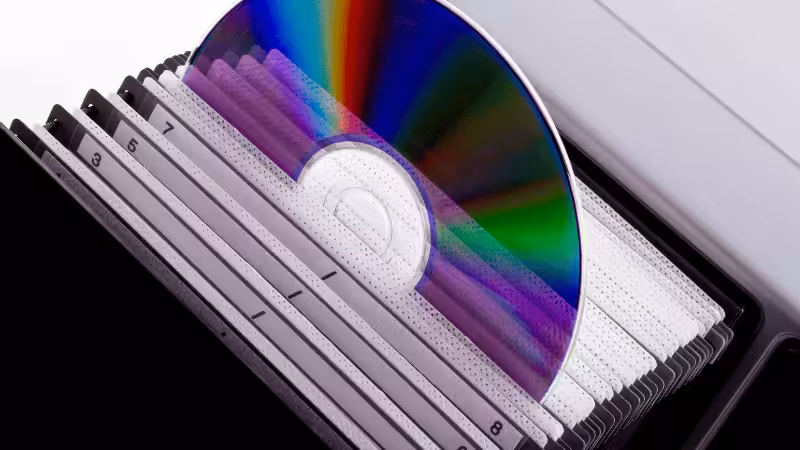 CD/DVD Storage Boxes