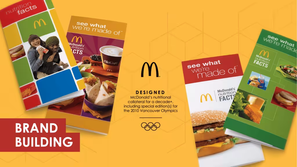 McDonald's brochures