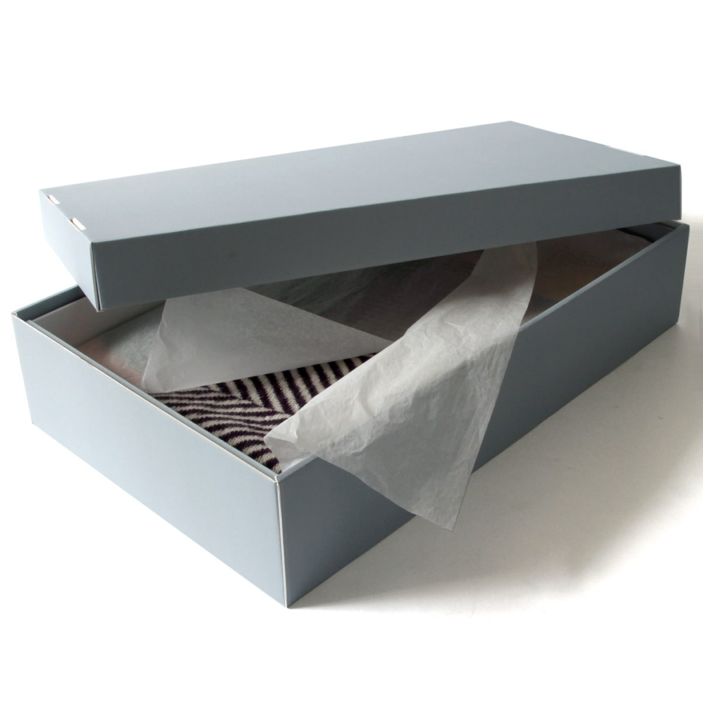 Textile and Garment Storage Boxes: