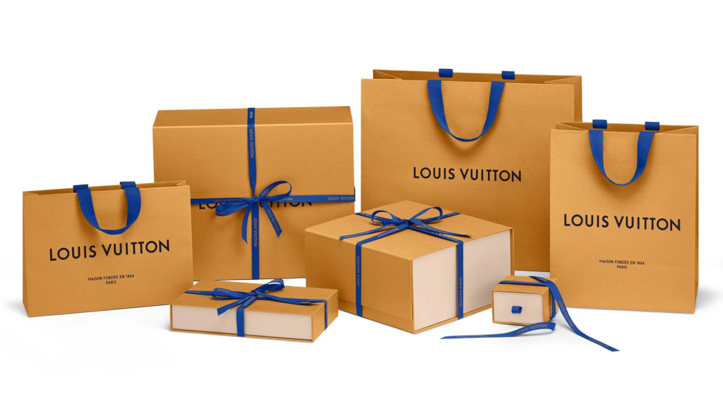 Louis Vuitton's packaging