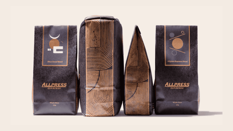 paper-based coffee bag