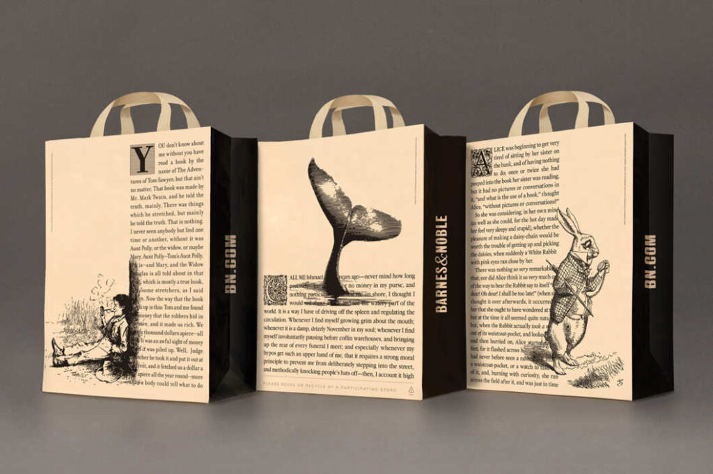 paper bag for reader