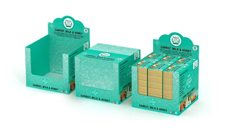 eco-friendly shipping and display box