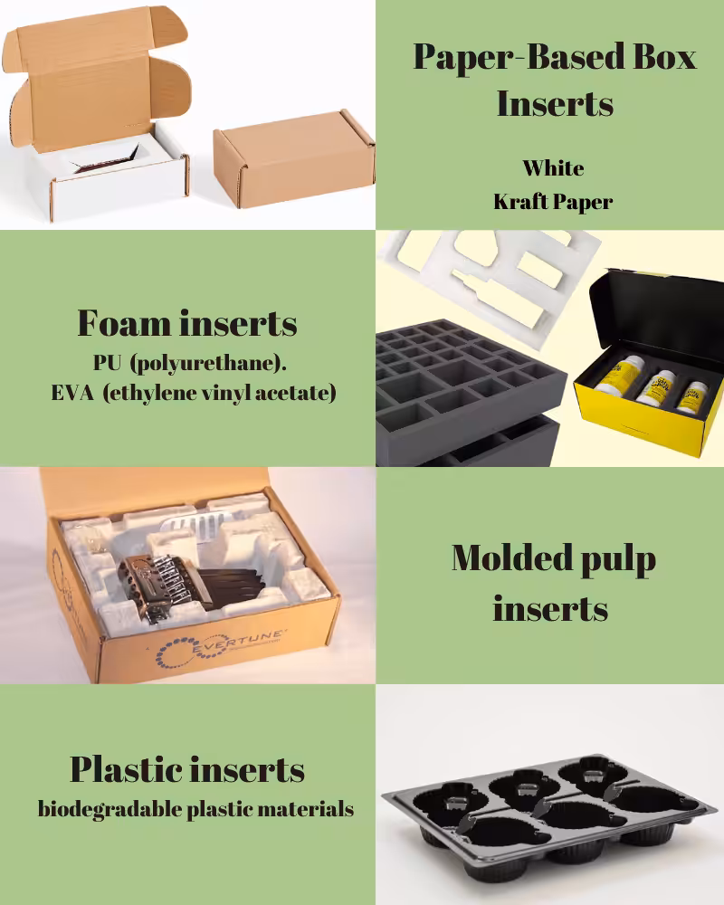  material of box inserts