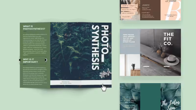 good image with brochure