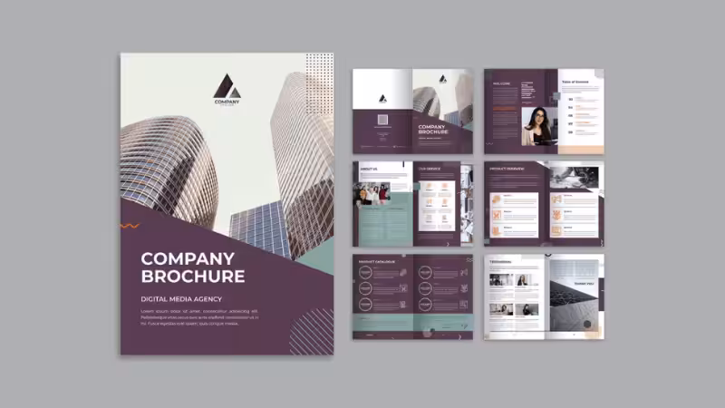 company brochure