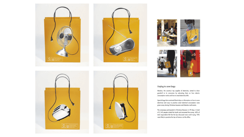 creative paper bag