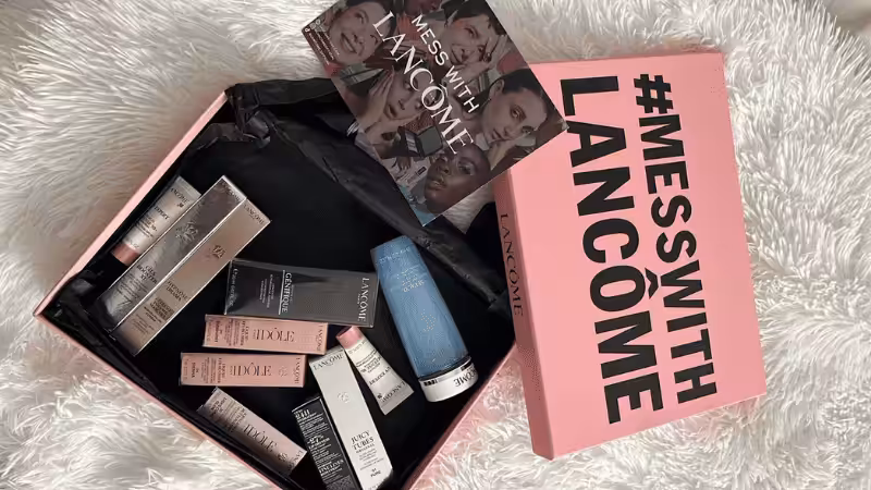 lancome's packaging