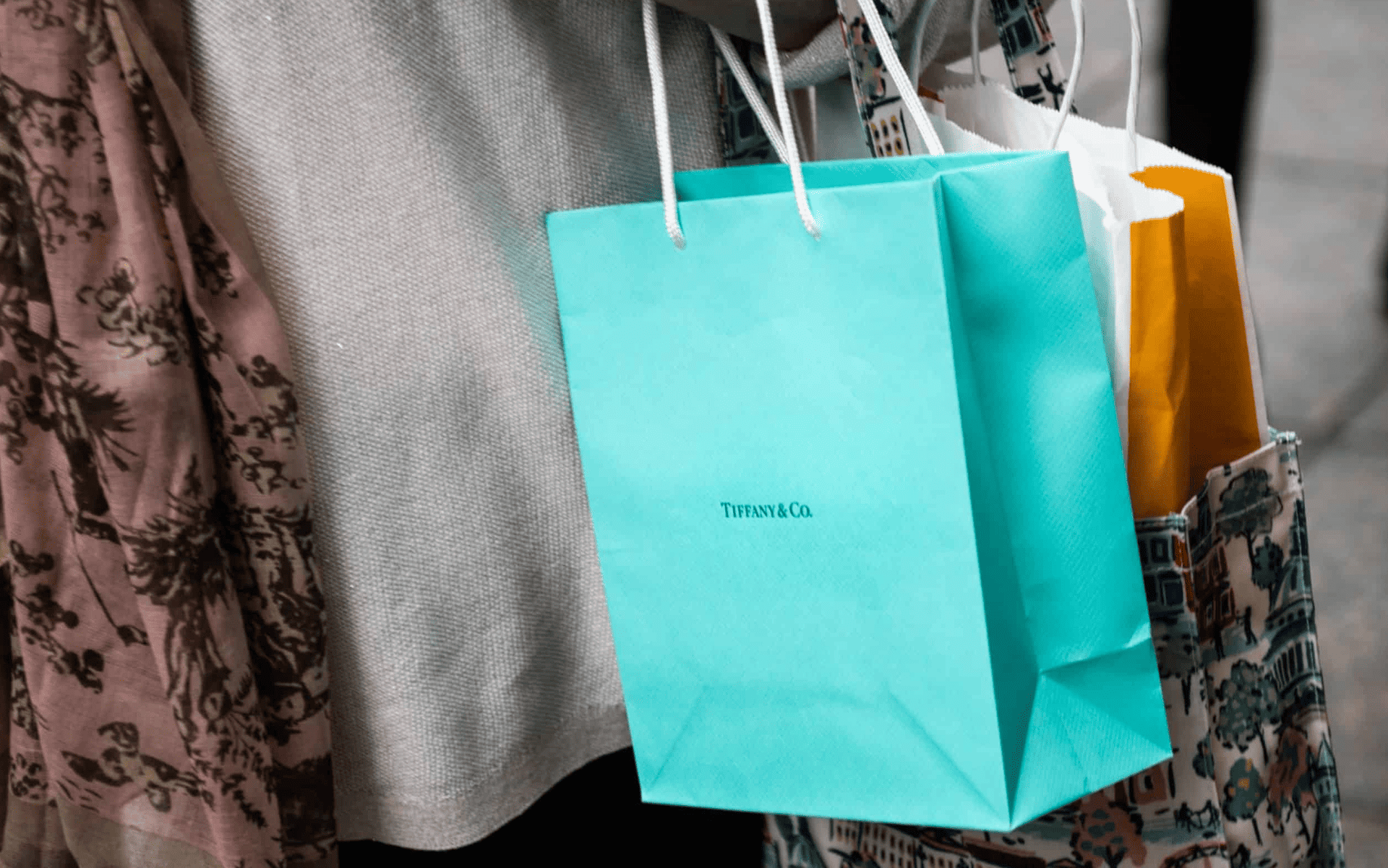Tiffany & Co branded bag