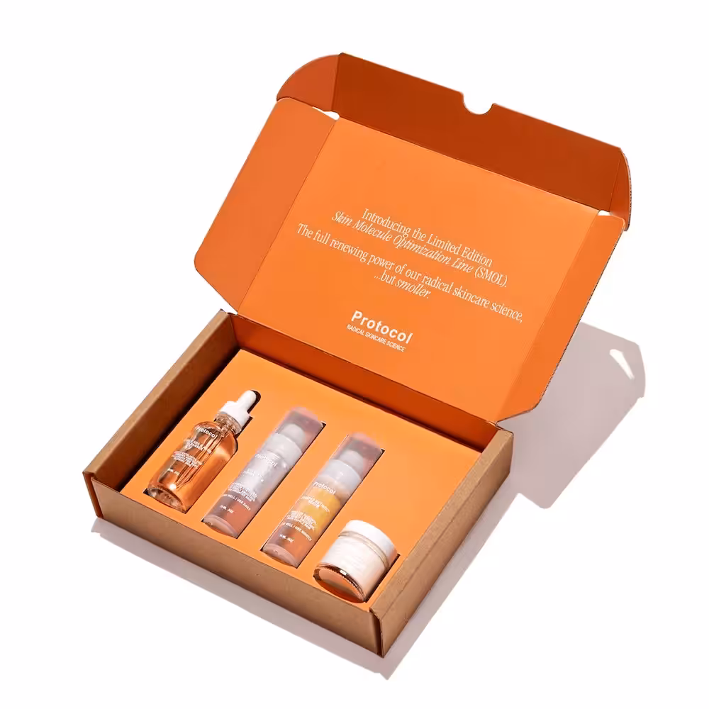 cosmetic products box insert