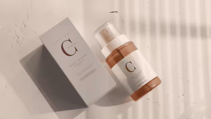 mixing packaging materials for cosmetic